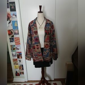 Vintage Quilted Spring Jacket